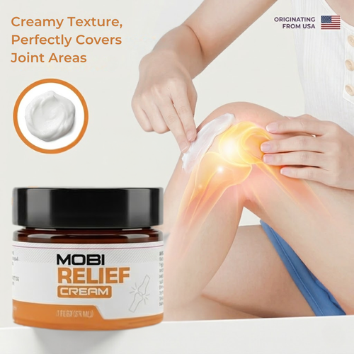 ✨Ends Tonight: Get 50% OFF Before It’s Gone!🎁 Mobi Relief Cream – for Arthritis & Joint Support