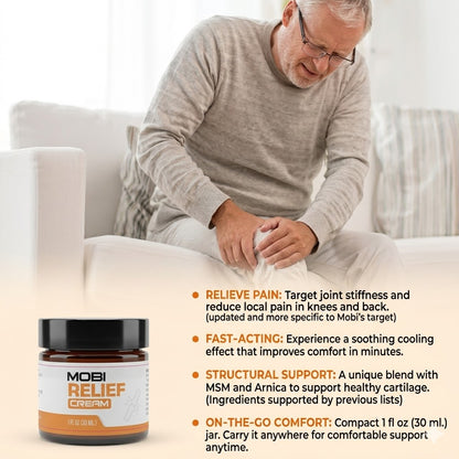 ✨Ends Tonight: Get 50% OFF Before It’s Gone!🎁 Mobi Relief Cream – for Arthritis & Joint Support